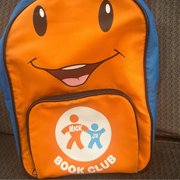 Vintage 90’s Nick Jr. Book Club Backpack with Lot of 7 Books Plus Play Pamphlet - Picture 9 of 15